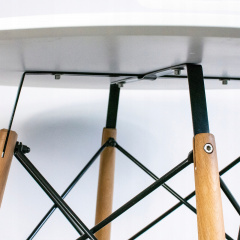 Стіл обідній JUMI Scandinavian Design White 80 см. Гайсин