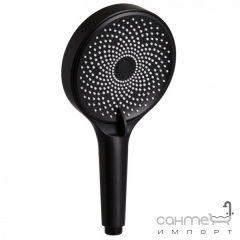 Ручной душ Qtap Rucni D 130 QTRUC125BLM45953 матовый черный, 3 режима Львів