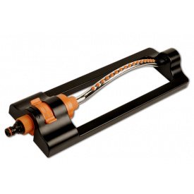 Ороситель качающийся компактный с металлической дугой BLACK LINE Bradas