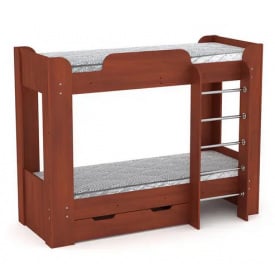 Двоярусне ліжко Твікс-2 Компаніт 190х70 см дсп яблуня