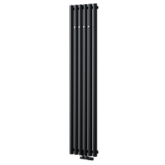 Дизайнерский вертикальный радиатор ISAN Melody Akros 1500x350 черный Новояворовск