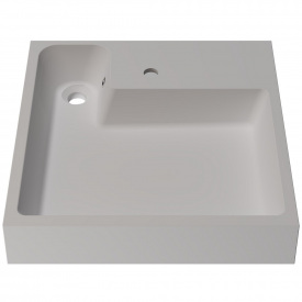 Умывальник накладной Amidicon Breeze 600x600 квадратный, белый матовый (21600600П01)