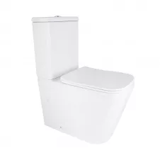 Унитаз напольный Qtap Stenava 640×370 безободковый, белый (QT27228303W)