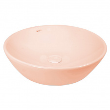 Умывальник накладной Isvea SistemaY Soft 450x450 круглый, розовый матовый (10SY66045)