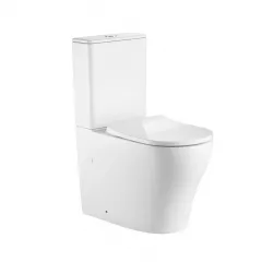 Унитаз напольный Qtap Virgo 660×370 безободковый, белый (QT18226092AW) Полтава