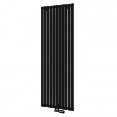 Дизайнерский вертикальный радиатор ISAN Melody Collom Light 1800x274 черный Миргород