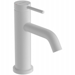 Смеситель для умывальника Hansgrohe Tecturis S 80 однорычажный, белый матовый (73302700) Обухов