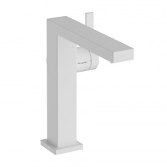 Смеситель для умывальника Hansgrohe Tecturis E 150 однорычажный, белый матовый (73041700) Белая Церковь