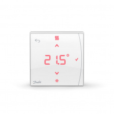 Терморегулятор для теплого пола Danfoss Icon2 Featured RT 3 В, белый
