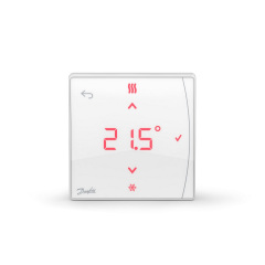Терморегулятор для теплого пола Danfoss Icon2 Featured RT 3 В, белый Харків