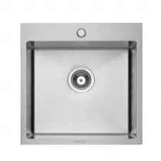 Кухонная мойка врезная GRANADO Galera S304 500х500 квадратная, сталь (GS02304)