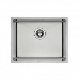 Кухонная мойка врезная GRANADO Under top MAX STEEL S304 530х430 квадратная, сталь (GS07304)