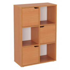 Стеллаж Компанит П 34 59,6х27,5х89,3 см Бук