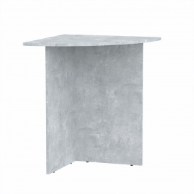 Стіл письмовий Компанит МО 2 60х60х73,6 см Бетон