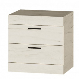 Тумба приліжкова Эверест Соната 50х38х50 см крафт білий