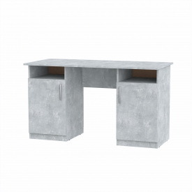 Стіл письмовий Компанит Вчитель 130х60х73,6 см Бетон
