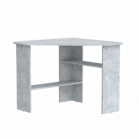 Стіл письмовий Компанит Учень 2 90х90х75 см Бетон