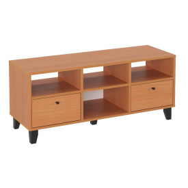 Тумба под телевизор Компанит Белиз 117х40х50 см Бук