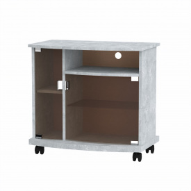 Тумба під телевізор Компанит Амбасадор 70х43х65,2 см Бетон