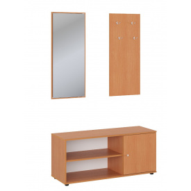 Передпокій Компанит Альона 110х38х150 см Бук