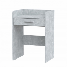 Туалетный столик Компанит Трюмо 10 без зеркала 60х48х85 см Бетон