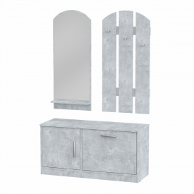 Передпокій Компанит Ольга 100х36,5х150 см Бетон