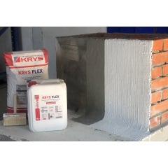 Еластична універсальна полімерцементна гідроізоляція KRYS Flex 35 кг Кам'янка-Дніпровська