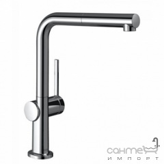 Смеситель для кухни с вытяжным изливом Hansgrohe Talis M54 LowPressure 72860000 хром Токмак