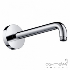 Настенный кронштейн для верхнего душа Hansgrohe 241 мм 27409820 никель Київ