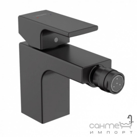Смеситель для биде с донным клапаном Hansgrohe Vernis Shape 71219670 матовый черный