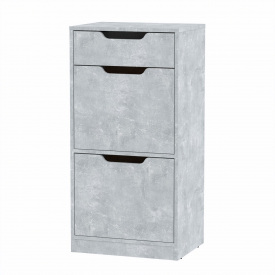 Тумба для взуття Компанит ТО 11 50х38х100 см Бетон