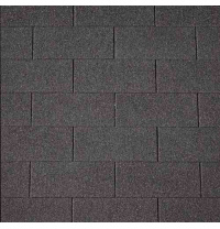 Бітумна черепиця Number One 3Tab (01) Black