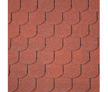 Битумная черепица Superglass Biber (10) Tile Red