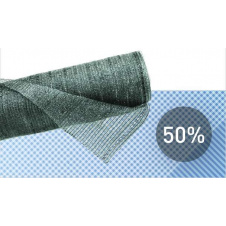 #Cітка полімерна для затінювання 50% (6*50м)