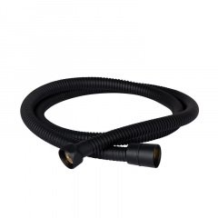 Душевой шланг Qtap Hadice 1,2 м, черный матовый (QT054BL43073) Тернопіль