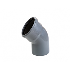 Коліно каналізаційне ПП Profil 50/45° Геническ