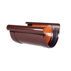 З`єднувач ринви PROFiL 130 коричневий Приморск