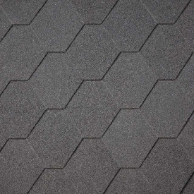 Бітумна черепиця Armourshield Plus (01) Black