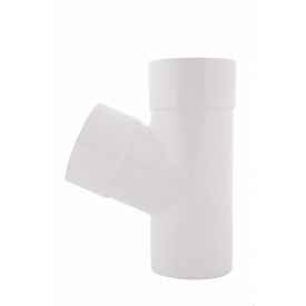 Трійник Profil 100/75/67 90 білий