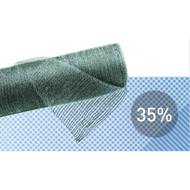 #Cітка полімерна для затінювання 35% (6*50м)