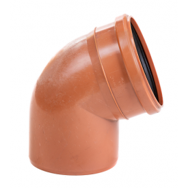 Коліно каналізаційне зовнішнє Profil 110/67° SN8