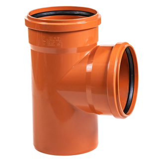 Трійник каналізаційний зовнішній Profil 160/160/87° SN8