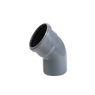 Коліно каналізаційне ПП Profil 50/45°