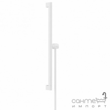 Штанга для душа с душевым шлангом Hansgrohe Unica E Puro 650 EasySlide 24404700 матовый белый
