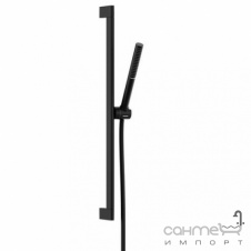Душевой гарнитур Hansgrohe Pulsify E 100 1jet EcoSmart+ Unica 65 24373670 матовый черный