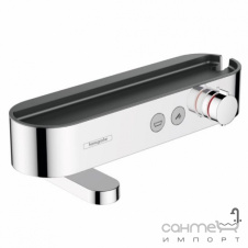 Смеситель-термостат для ванны Hansgrohe ShowerTablect Select 24340140 бронза
