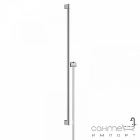 Штанга для душа с душевым шлангом Hansgrohe Unica S Puro 900 EasySlide 24405000 хром