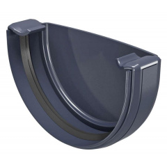 Заглушка желоба Regenau 125 графит Володимир-Волинський