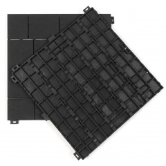 Декоративное покрытие Multy Home Mosaic, рифленое, 30х30см, серый, уп.6 шт. Володарск-Волынский
