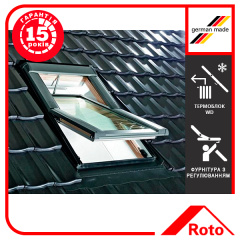 Окно мансардное Designo WDT R69 G H N WD AL 09/14 E Косів
